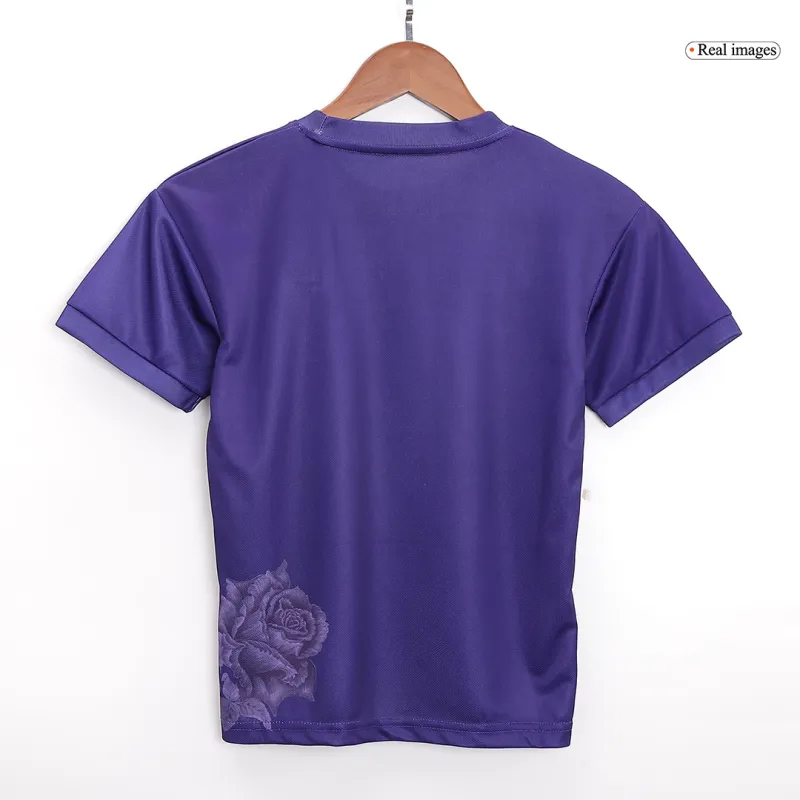 Real Madrid Fourth Away Kids Soccer Jerseys Kit 2023/24