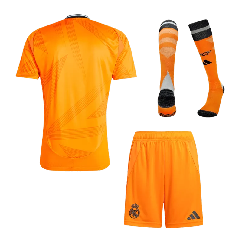 Real Madrid Away Soccer Jersey Kit(Jersey+Shorts+Socks) 2024/25