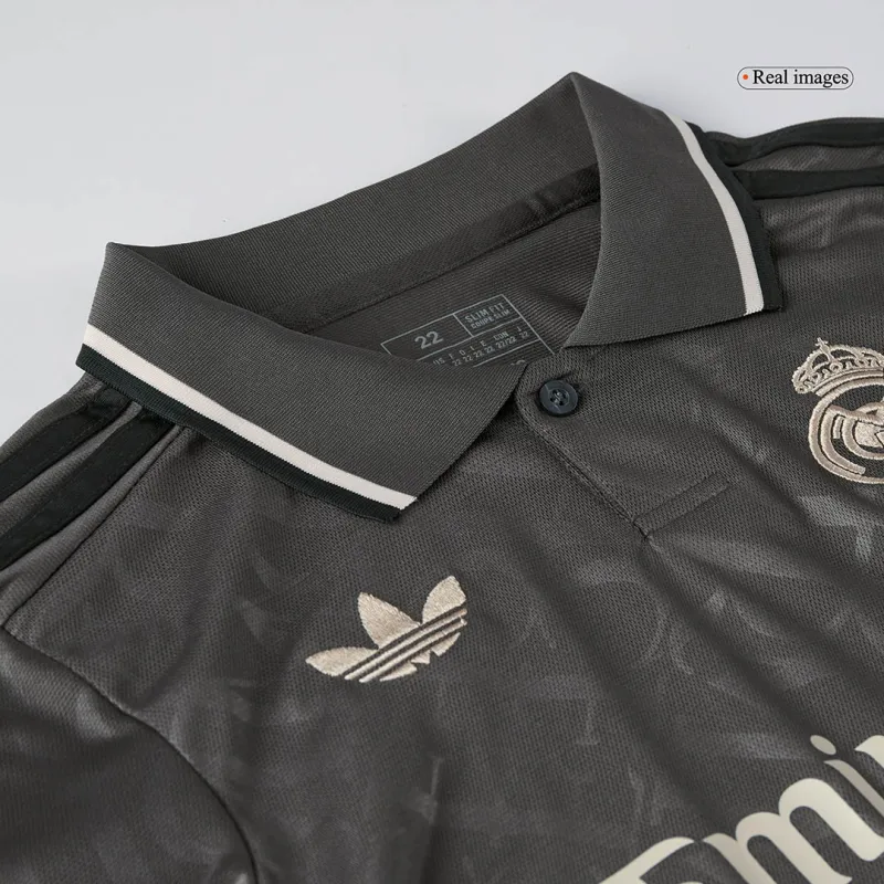 Real Madrid Third Away Kids Soccer Jerseys Full Kit 2024/25