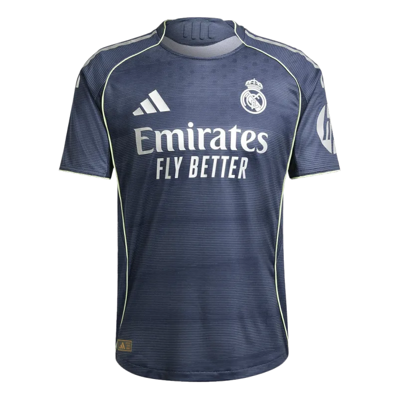 Real Madrid Away Authentic Soccer Jersey 2025/26