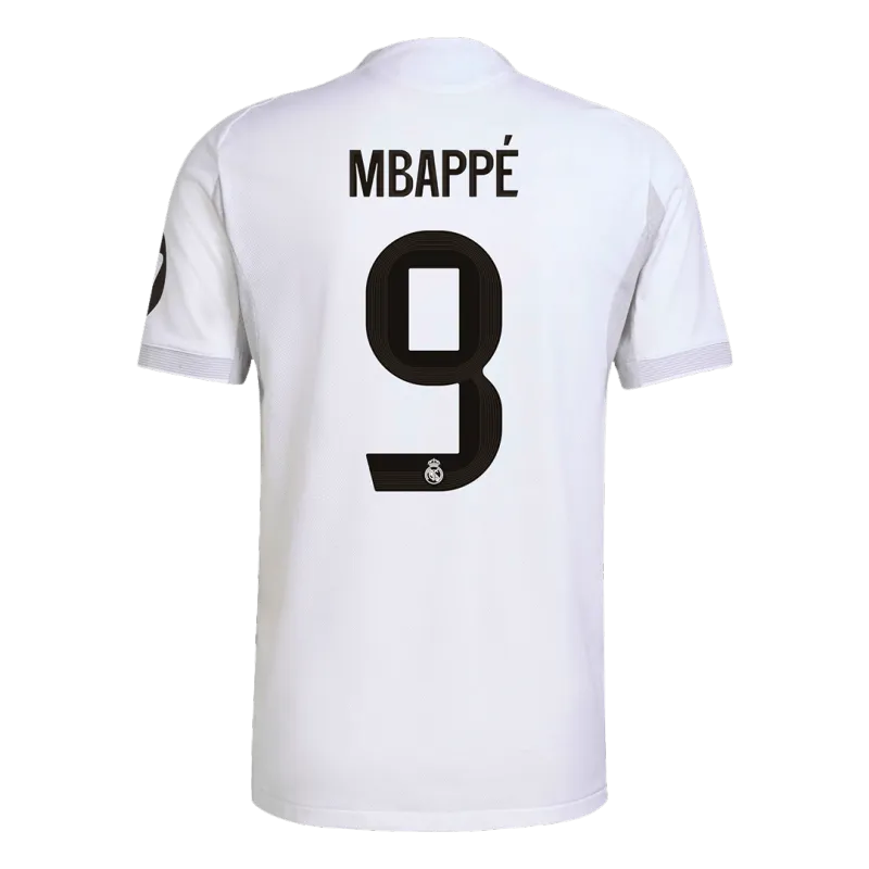 MBAPPÉ #9 Real Madrid Home Authentic Soccer Jersey 2025/26