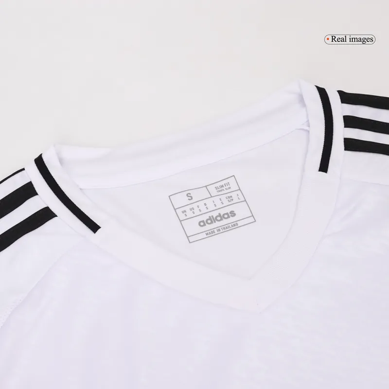 Real Madrid Home Long Sleeve Soccer Jersey 2024/25