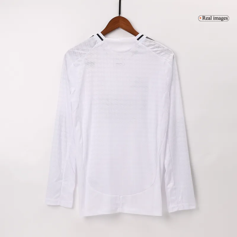 Authentic Real Madrid Home Long Sleeve Soccer Jersey 2024/25