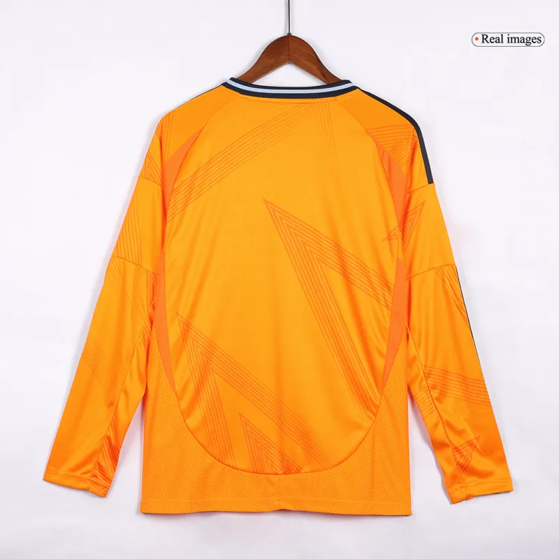 Real Madrid Away Long Sleeve Soccer Jersey 2024/25