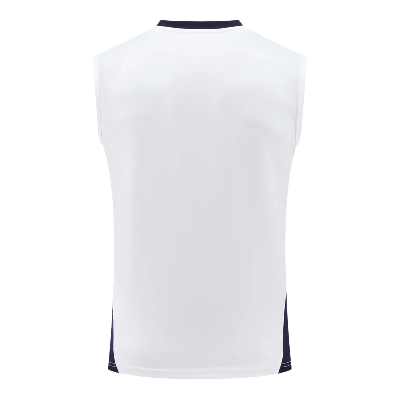Real Madrid Pre-Match Sleeveless Top 2024/25 White