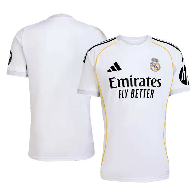 Real Madrid Home Soccer Jersey 2025/26