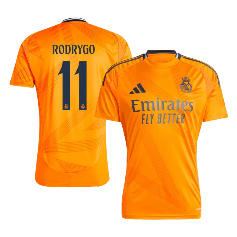 RODRYGO #11 Real Madrid Away Soccer Jersey 2024/25