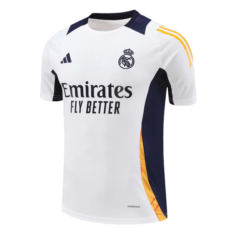 Real Madrid Pre-Match Soccer Jersey 2024/25 White
