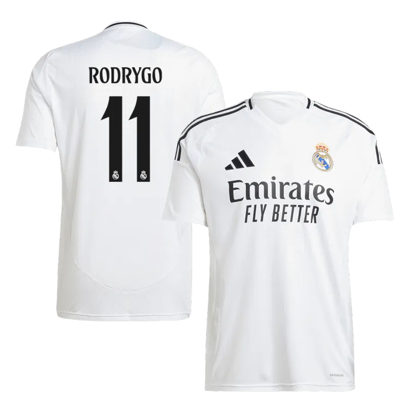 RODRYGO #11 Real Madrid Home Soccer Jersey 2024/25