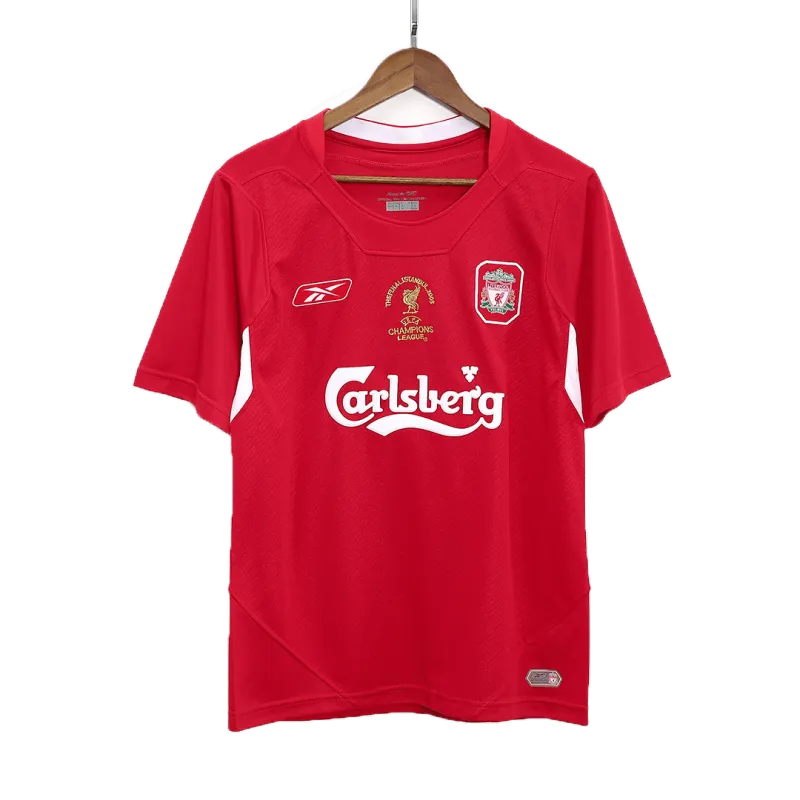 Retro Liverpool Champion League Jersey 2005   UCL Final