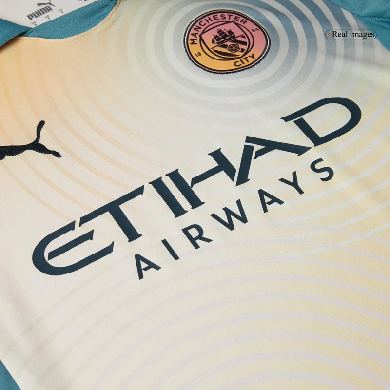HAALAND #9 Manchester City Fourth Away Soccer Jersey 2024/25   Definitely City