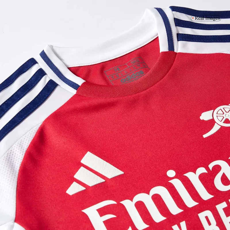 Arsenal Home Kids Soccer Jerseys Kit 2024/25