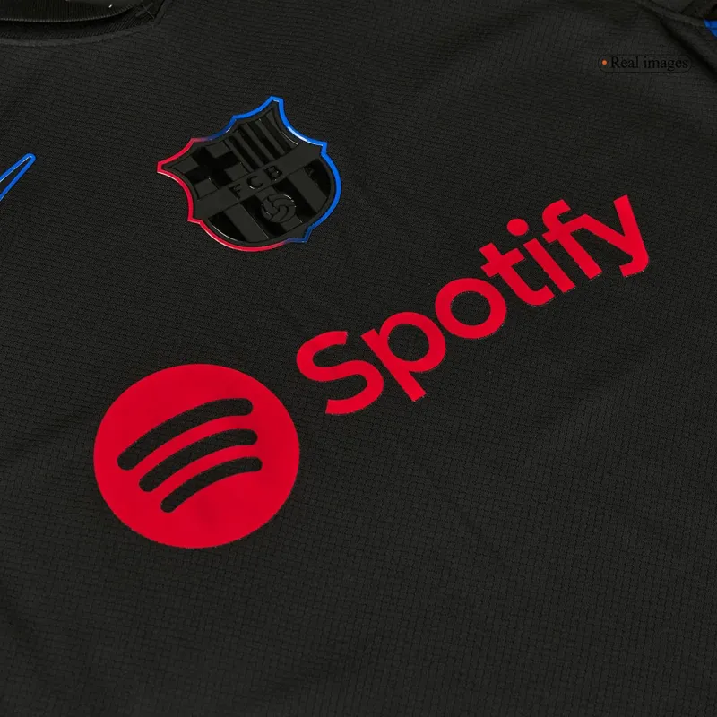 RAPHINHA #11 Barcelona Away Soccer Jersey 2024/25   UCL