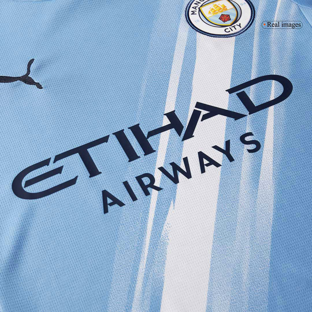 RODRIGO #16 Manchester City Home Soccer Jersey 2025/26