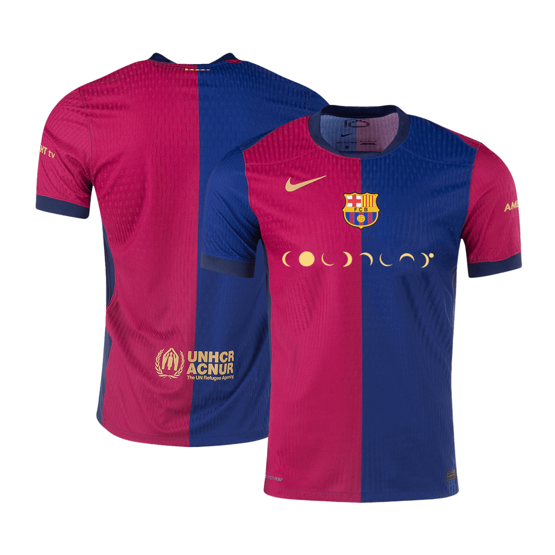Barcelona Home Authentic Soccer Jersey 2024/25   COLDPLAY
