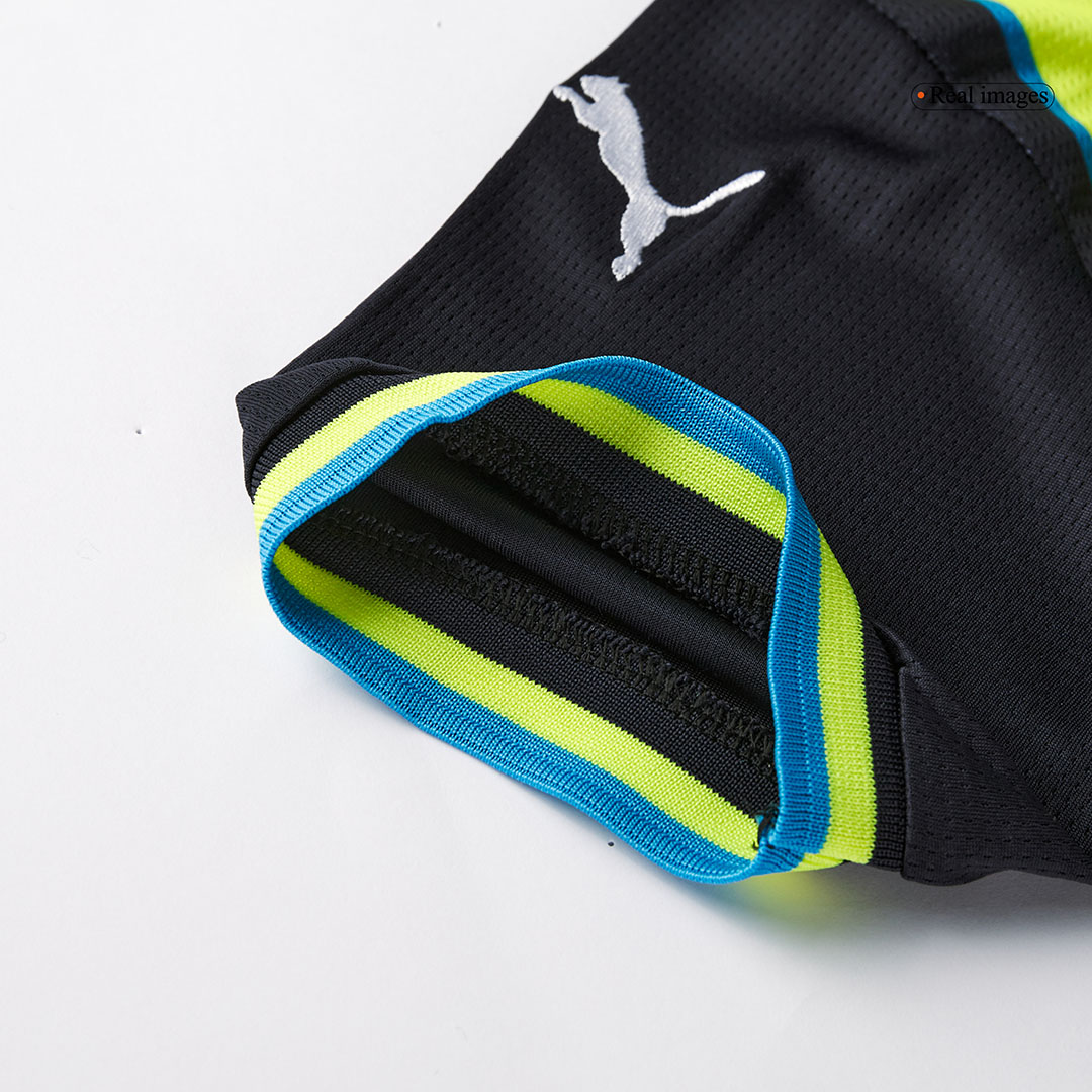 Manchester City Away Kids Soccer Jerseys Kit 2024/25