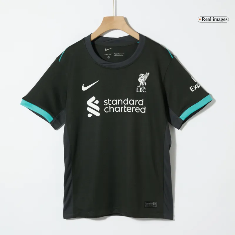 Liverpool Away Kids Soccer Jerseys Full Kit 2024/25