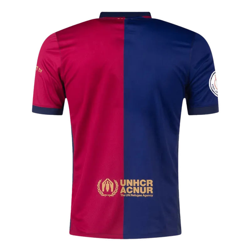 Barcelona Home Soccer Jersey 2024/25   Copa del Rey Final