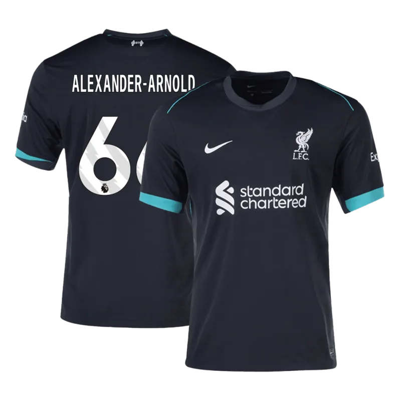 ALEXANDER-ARNOLD #66 Liverpool Away Soccer Jersey 2024/25