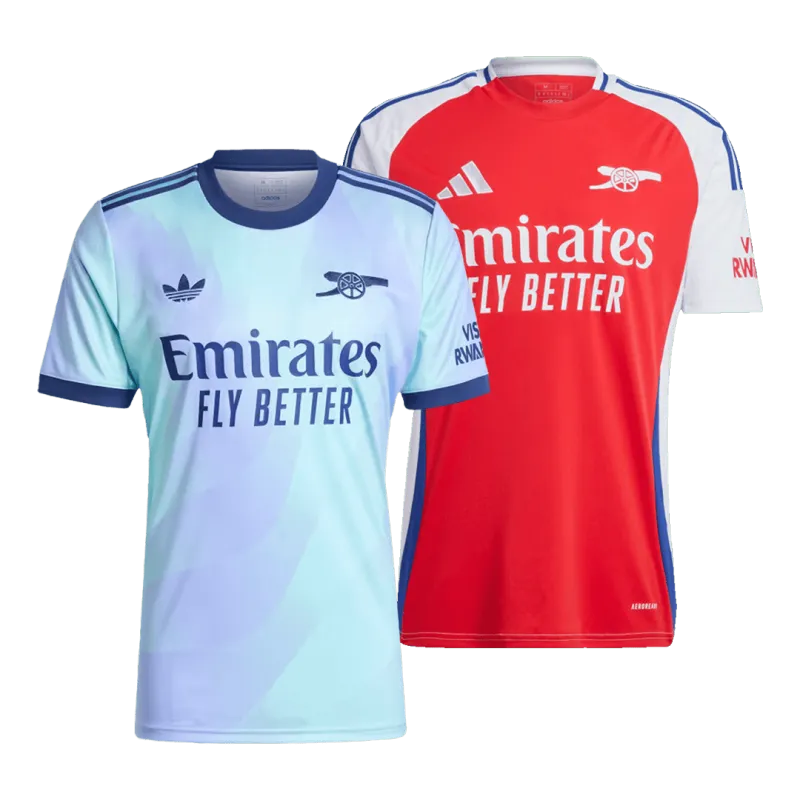 Arsenal Home Jersey 24/25   Arsenal Third Away Jersey 24/25