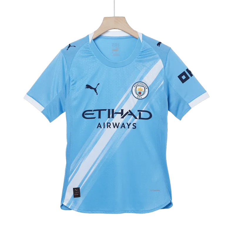 FODEN #47 Manchester City Home Authentic Soccer Jersey 2025/26