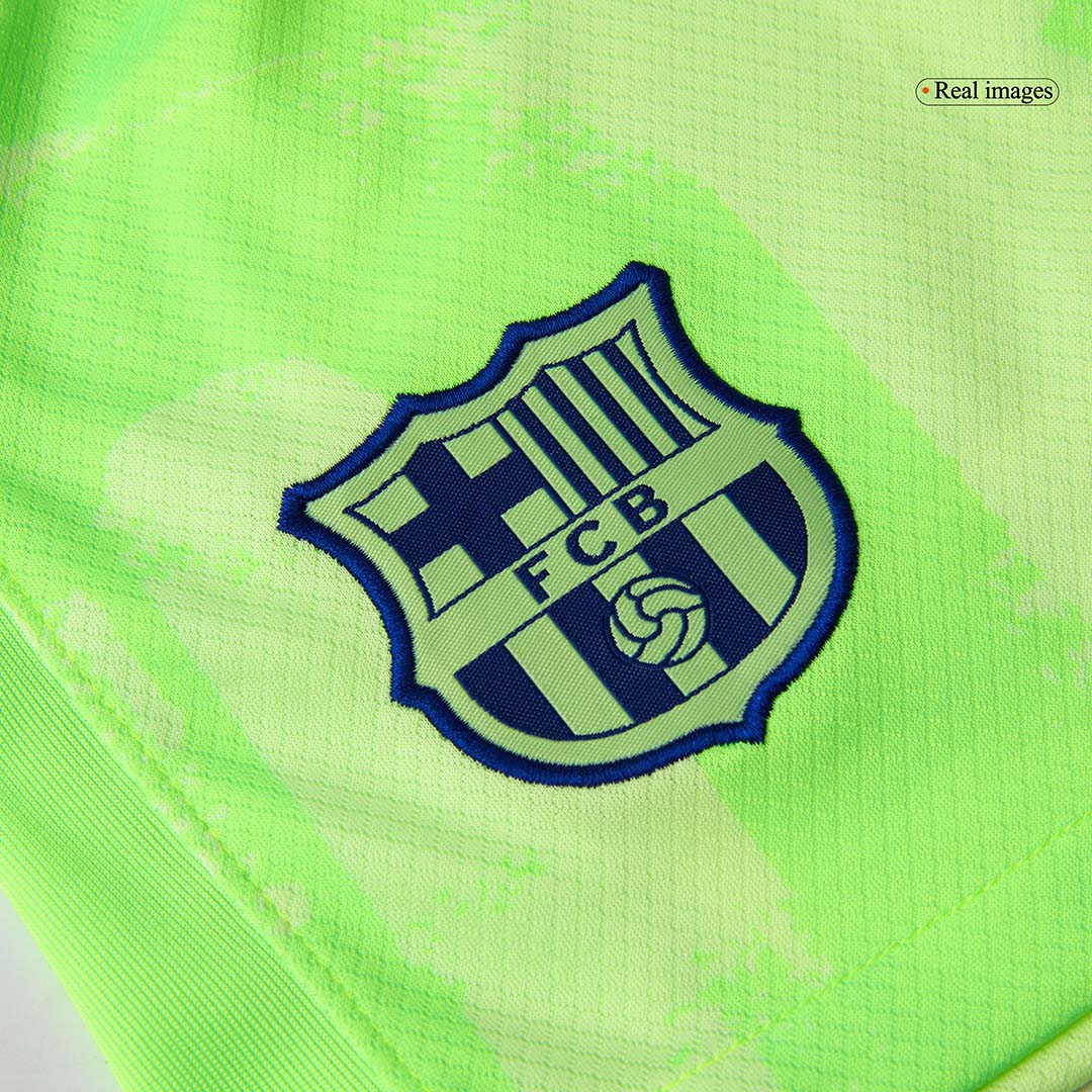 Barcelona Third Away Jerseys Full Kit 2024/25- (Spotify Logo Without Text)