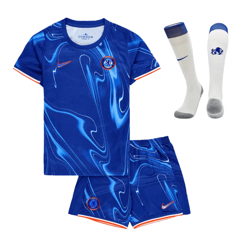 Chelsea Home Kids Soccer Jerseys Full Kit 2024/25