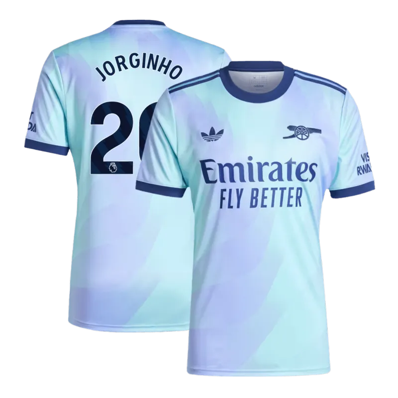 JORGINHO #20 Arsenal Third Away Soccer Jersey 2024/25