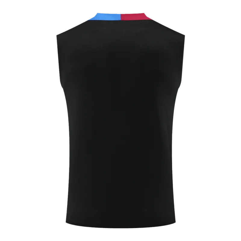 Barcelona Pre-Match Sleeveless Top 2024/25 Black