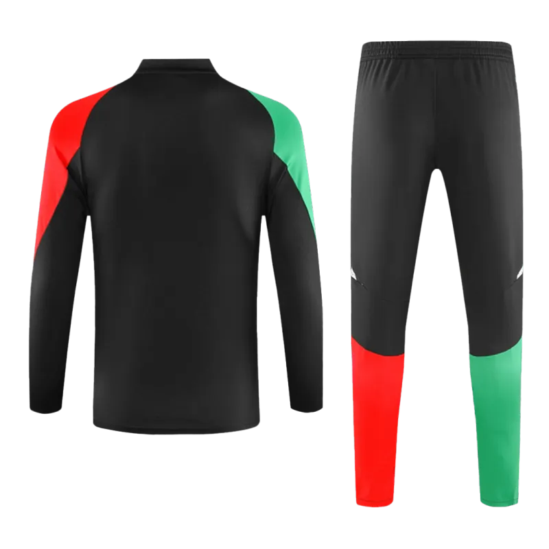 Arsenal 1/4 Zip Tracksuit 2024/25 Kids Black