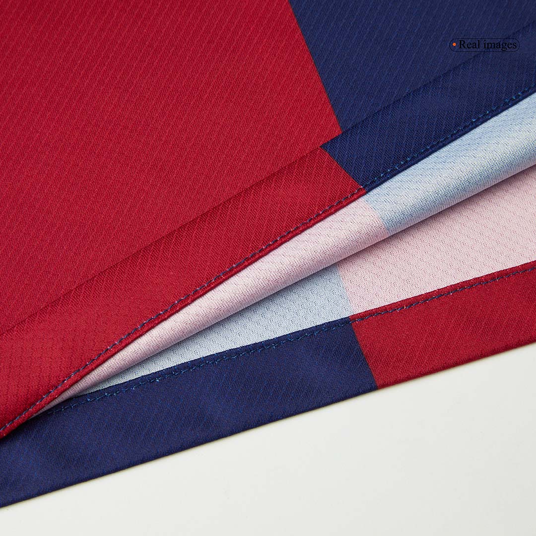 Barcelona Home Soccer Jersey 2024/25   125th Anniversary (Spotify Logo Without Text)