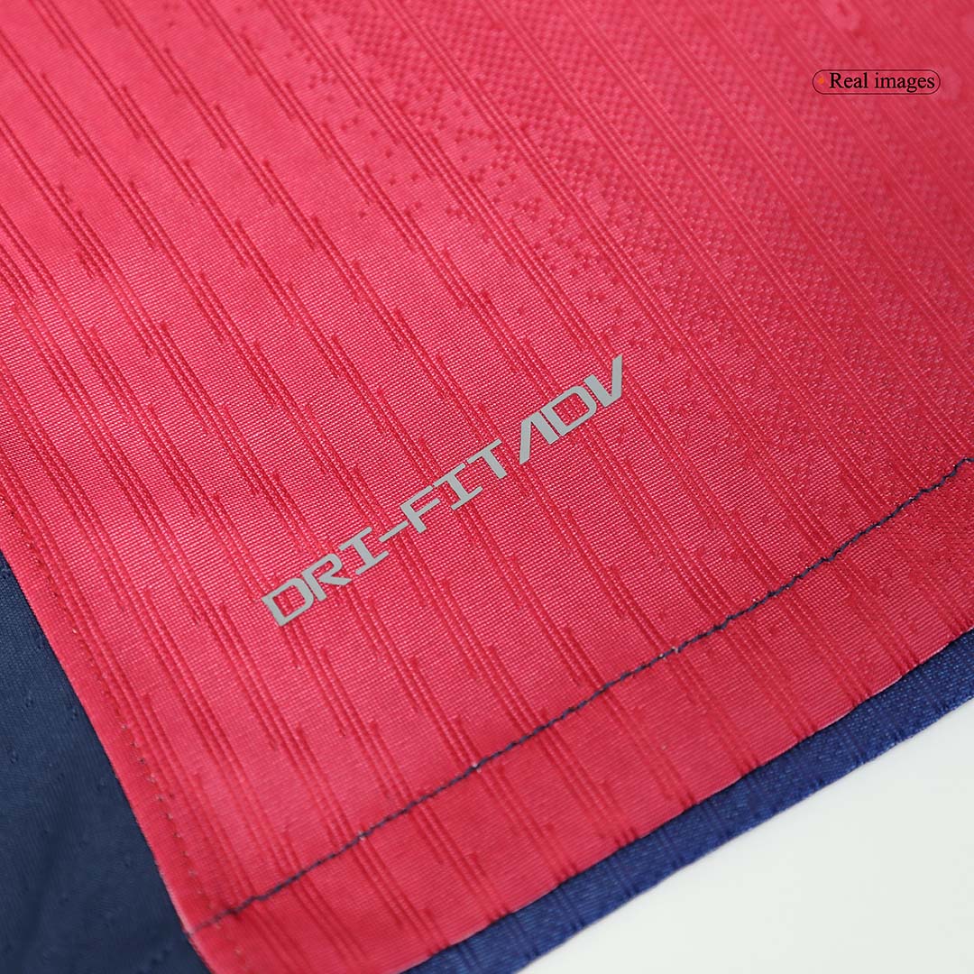 Barcelona Home Authentic Soccer Jersey 2024/25   125th Anniversary(Spotify Logo Without Text)