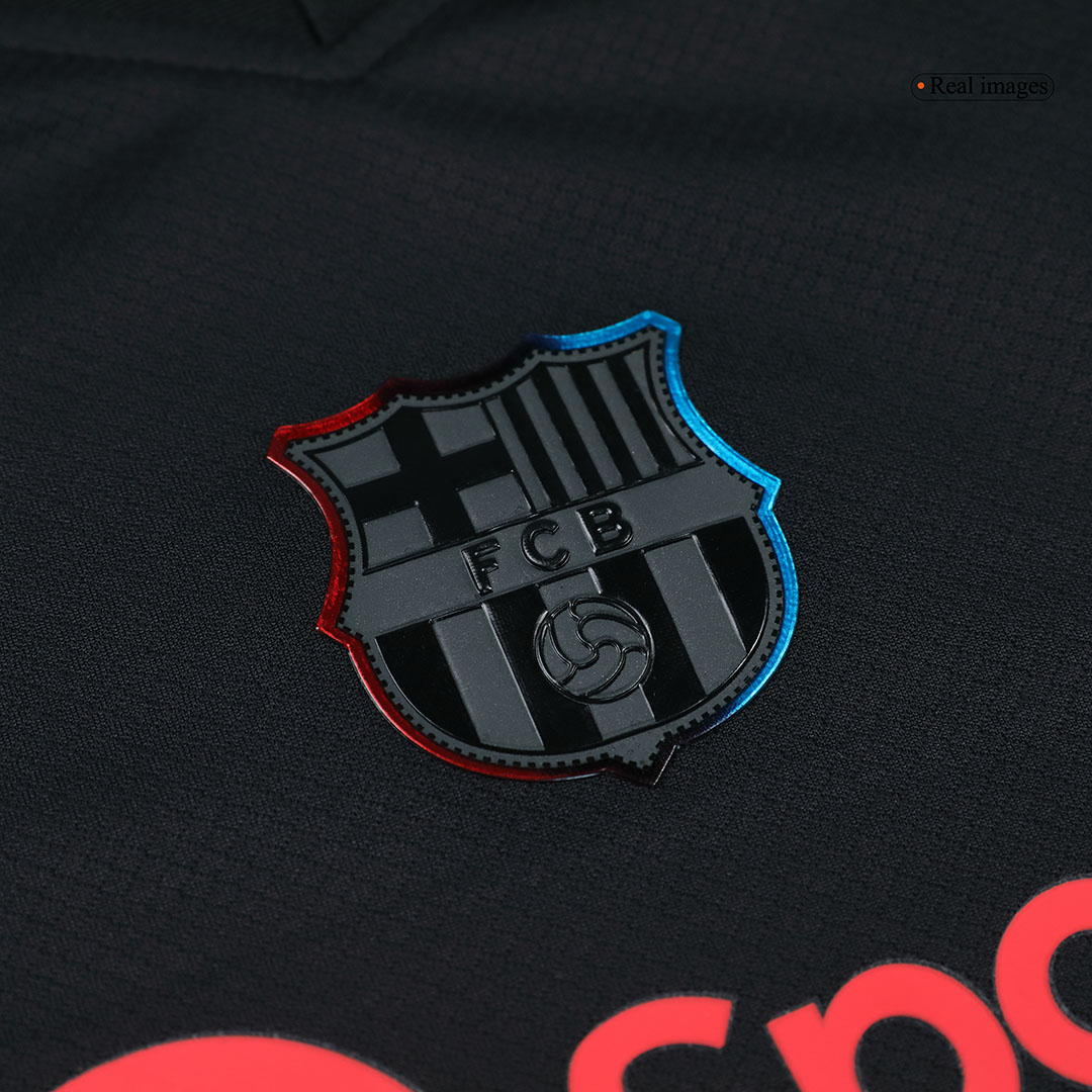 Barcelona Away Kids Soccer Jerseys Kit 2024/25