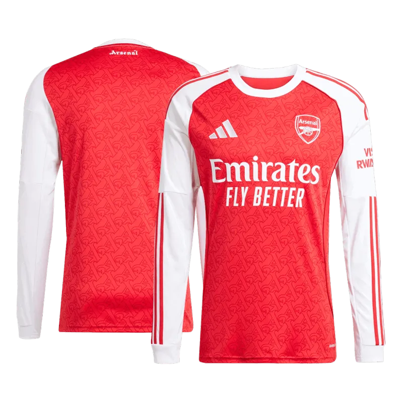 Arsenal Home Long Sleeve Soccer Jersey 2025/26