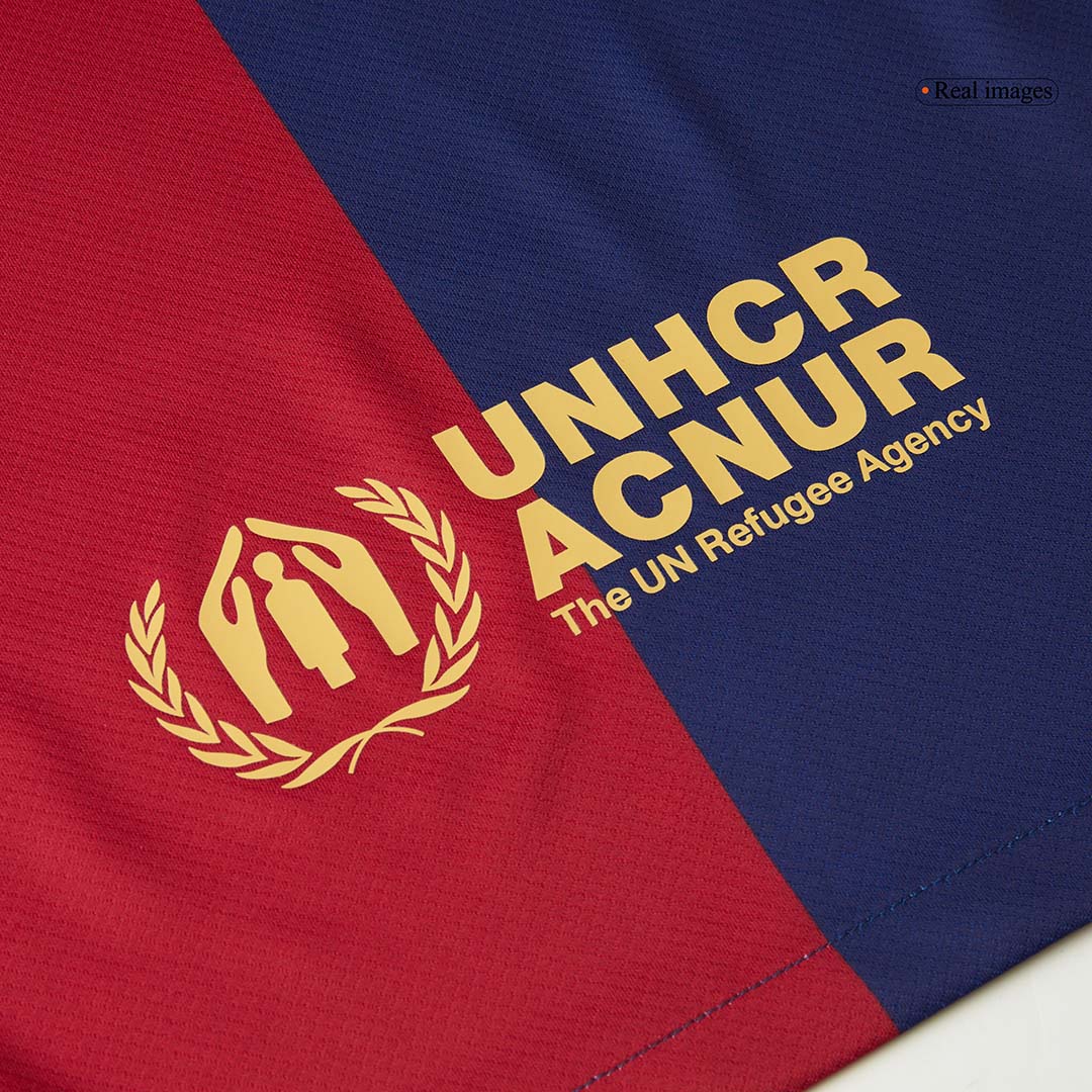 LAMINE YAMAL #19 Barcelona Home Soccer Jersey 2024/25   UCL