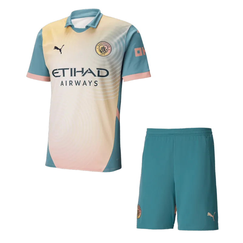 Manchester City Fourth Away Jerseys Kit 2024/25   Definitely City