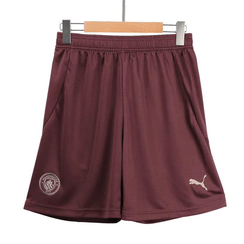 Manchester City Third Away Soccer Shorts 2024/25