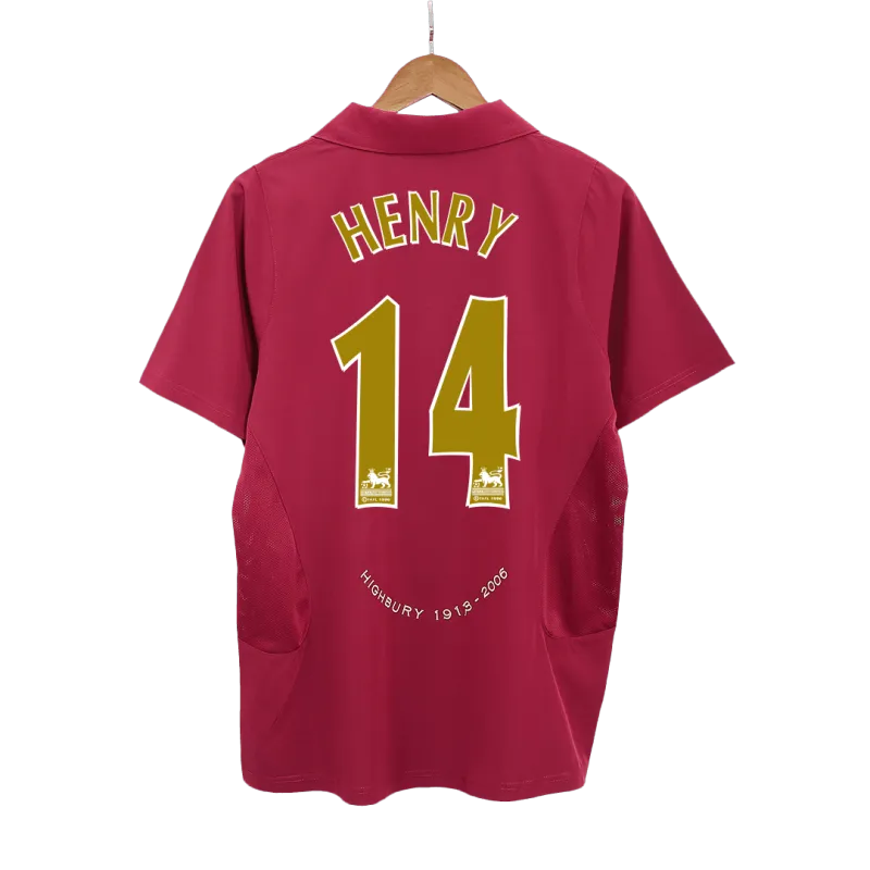 HENRY #14 Arsenal Home Soccer Jersey 2005/06