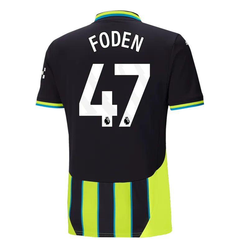 FODEN #47 Manchester City Away Soccer Jersey 2024/25