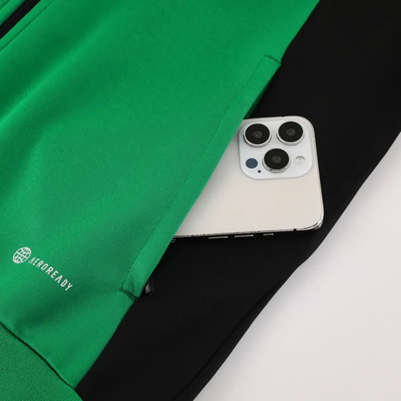 Arsenal Track Jacket 2024/25   Green Yellow