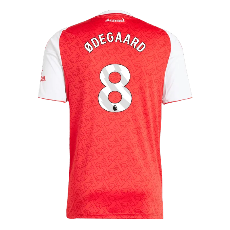 ØDEGAARD #8 Arsenal Home Soccer Jersey 2025/26
