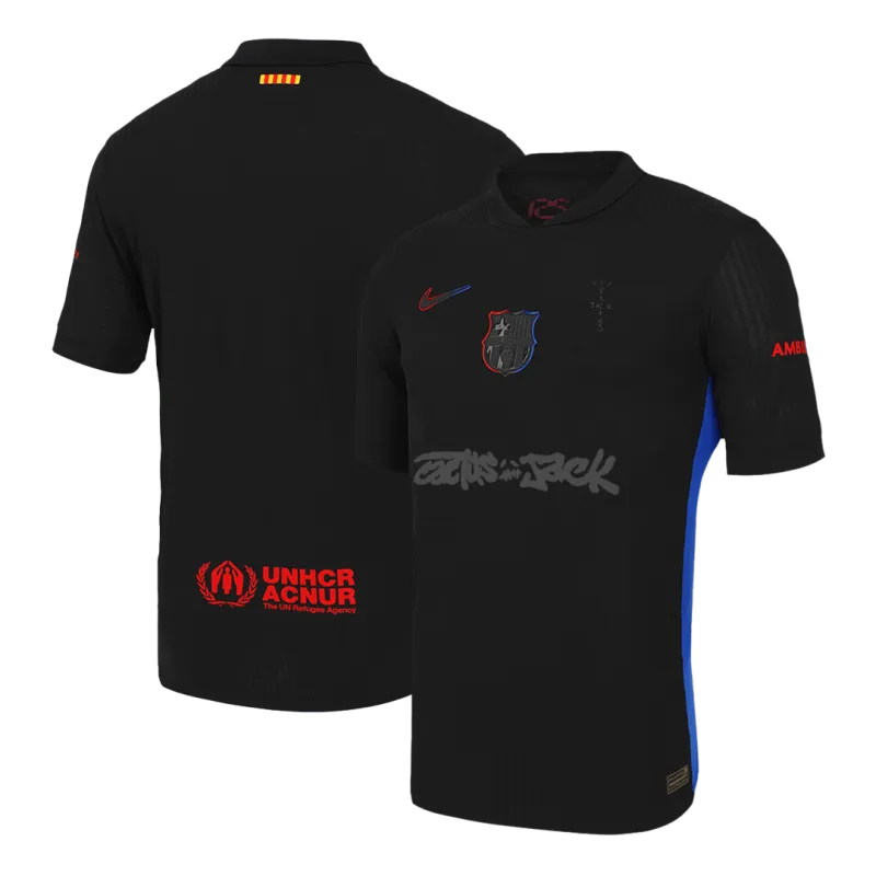 Barcelona X Travis Scott Away Authentic Soccer Jersey 2024/25