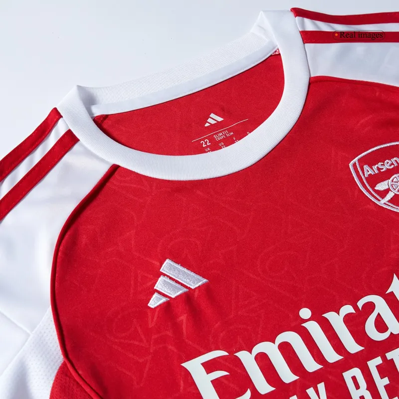 Arsenal Home Kids Soccer Jerseys Kit 2025/26