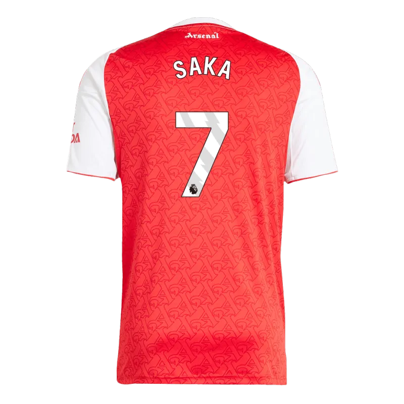 SAKA #7 Arsenal Home Soccer Jersey 2025/26