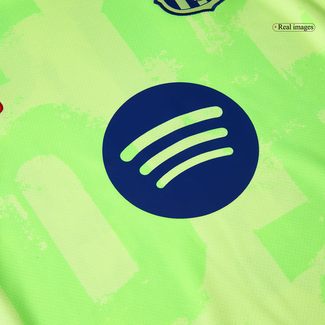 Barcelona Third Away Jerseys Full Kit 2024/25- (Spotify Logo Without Text)