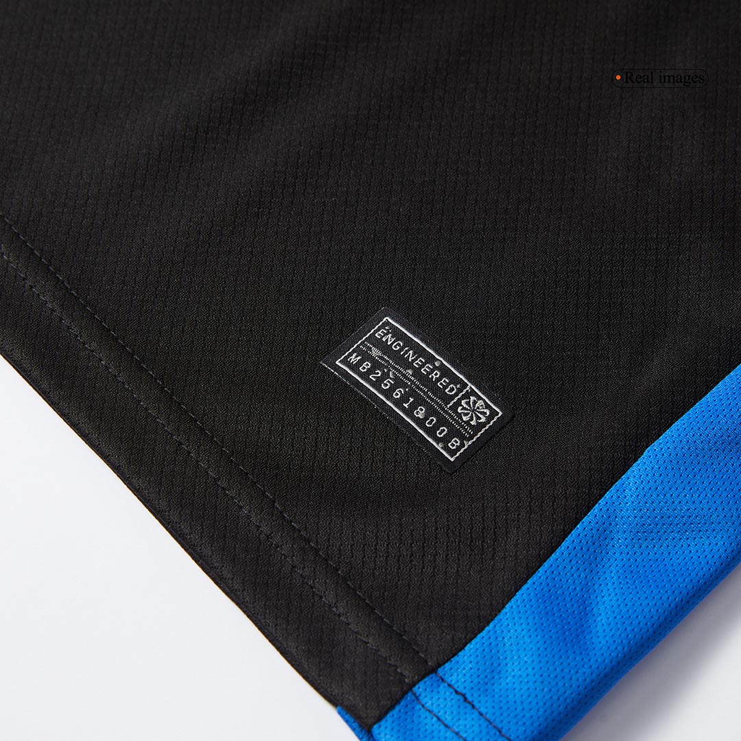 Barcelona Away Kids Soccer Jerseys Kit 2024/25   Spotify Logo Without Text