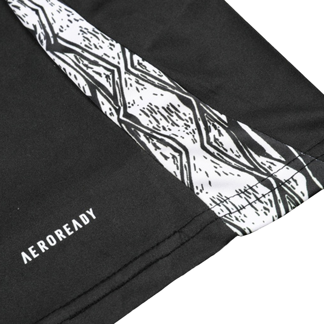 Arsenal 1/4 Zip Tracksuit 2024/25 Kids Black