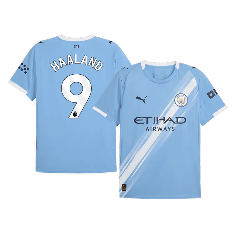 HAALAND #9 Manchester City Home Soccer Jersey 2025/26