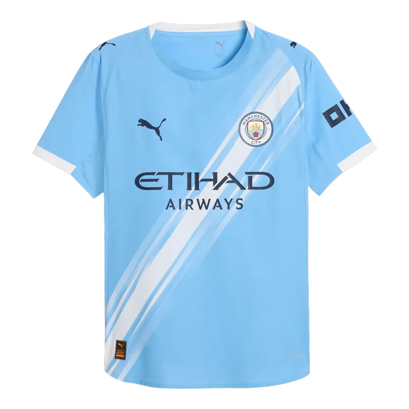 FODEN #47 Manchester City Home Authentic Soccer Jersey 2025/26