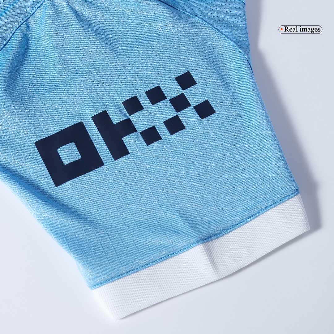 Manchester City Home Authentic Soccer Jersey 2025/26